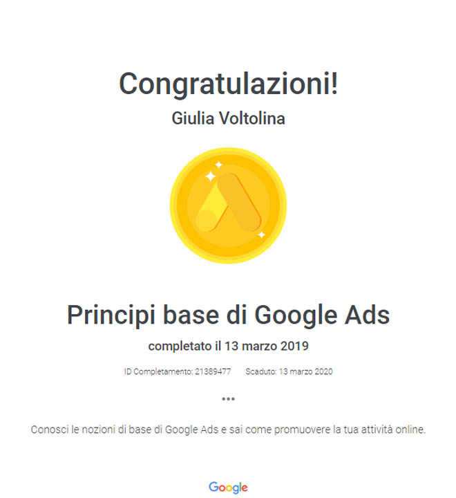 google ads principi base